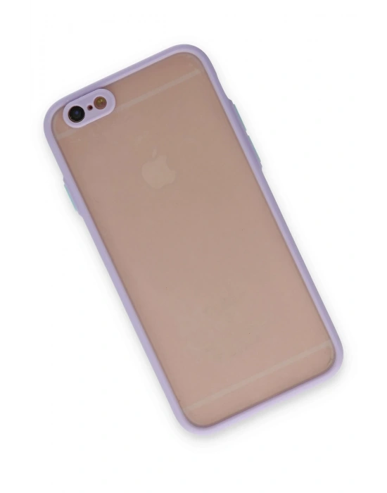 Newface iPhone 6 Kılıf Montreal Silikon Kapak - Mor