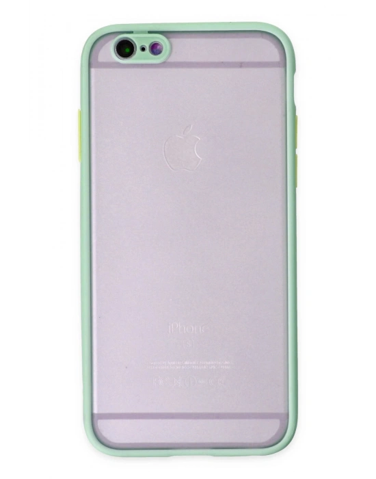 Newface iPhone 6 Kılıf Montreal Silikon Kapak - Turkuaz