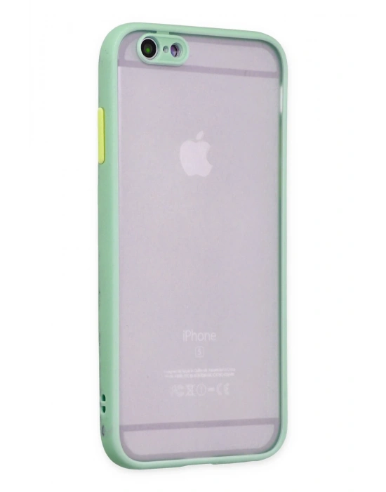 Newface iPhone 6 Kılıf Montreal Silikon Kapak - Turkuaz