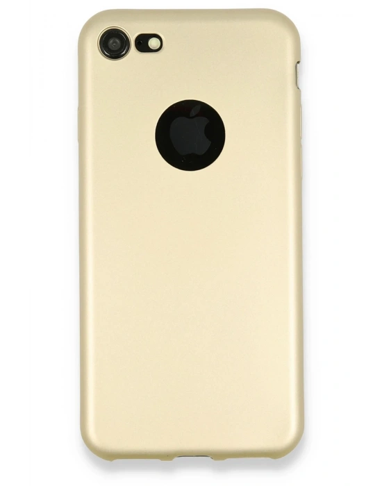 Newface iPhone 7 Kılıf First Silikon - Gold