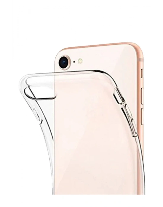 Newface iPhone 7 Kılıf Lüx Şeffaf Silikon