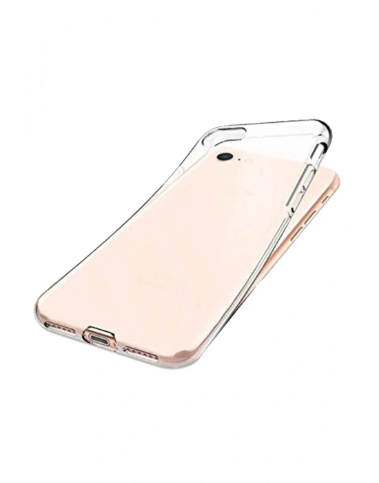 Newface iPhone 7 Kılıf Lüx Şeffaf Silikon
