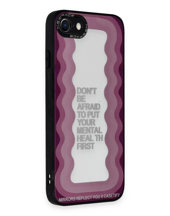 Newface iPhone 7 Kılıf Mirror Desenli Kapak - Mirror - 11