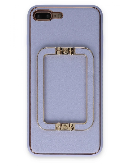 Newface iPhone 7 Plus Kılıf Coco Elit Kapak - Lila