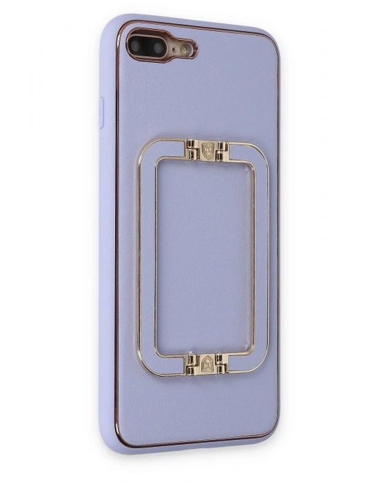 Newface iPhone 7 Plus Kılıf Coco Elit Kapak - Lila