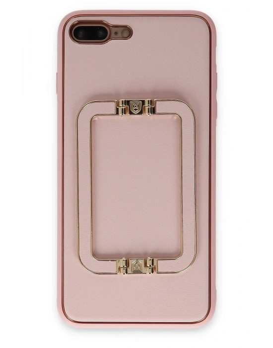 Newface iPhone 7 Plus Kılıf Coco Elit Kapak - Pembe