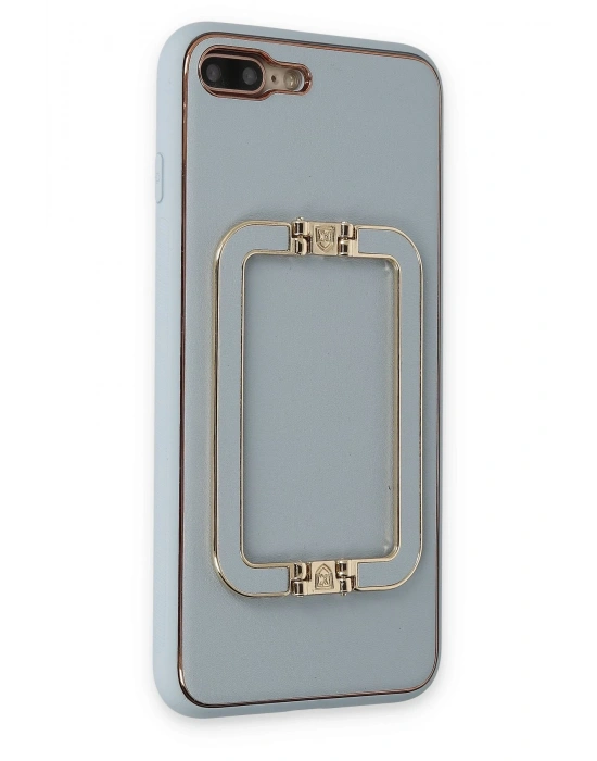 Newface iPhone 7 Plus Kılıf Coco Elit Kapak - Turkuaz