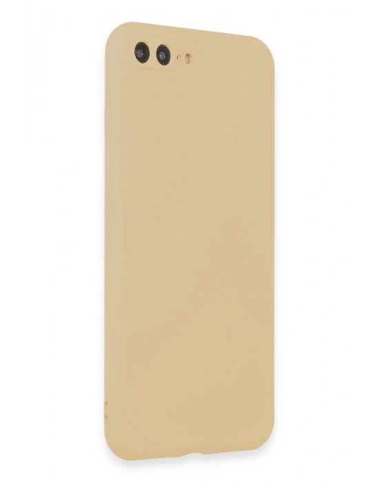 Newface iPhone 7 Plus Kılıf First Silikon - Gold