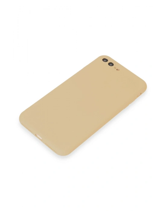 Newface iPhone 7 Plus Kılıf First Silikon - Gold