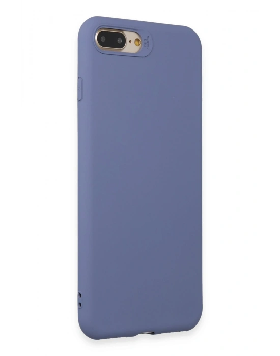 Newface iPhone 7 Plus Kılıf First Silikon - Gri