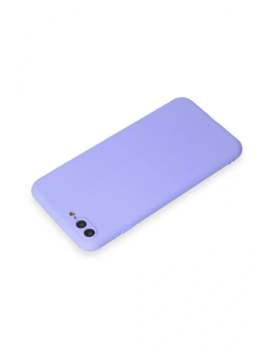 Newface iPhone 7 Plus Kılıf First Silikon - Lila