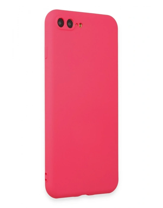 Newface iPhone 7 Plus Kılıf First Silikon - Pembe