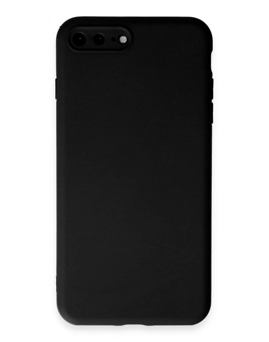 Newface iPhone 7 Plus Kılıf First Silikon - Siyah