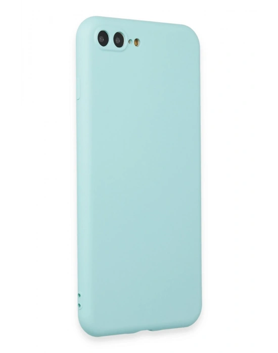 Newface iPhone 7 Plus Kılıf First Silikon - Turkuaz