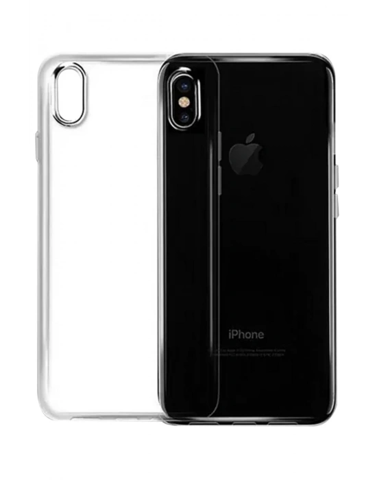 Newface iPhone X Kılıf Lüx Şeffaf Silikon