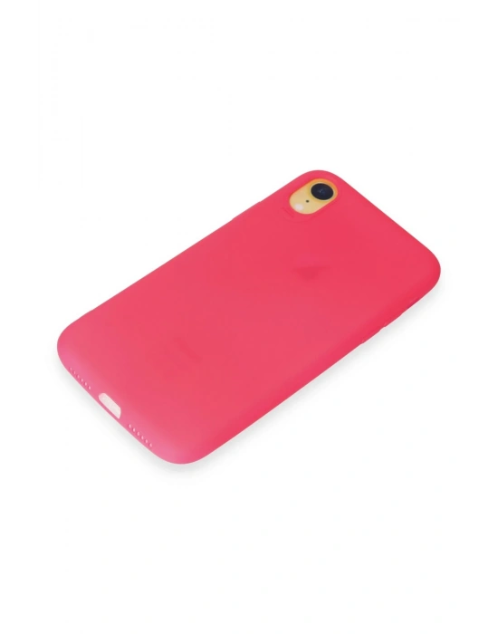 Newface iPhone XR Kılıf First Silikon - Pembe