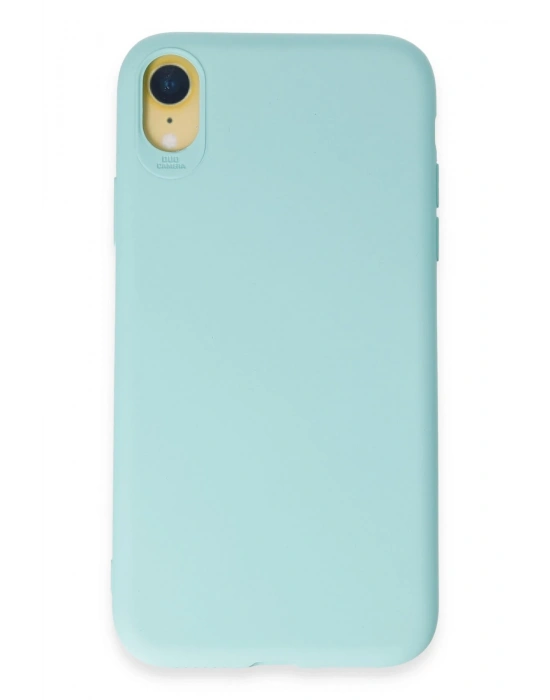 Newface iPhone XR Kılıf First Silikon - Turkuaz