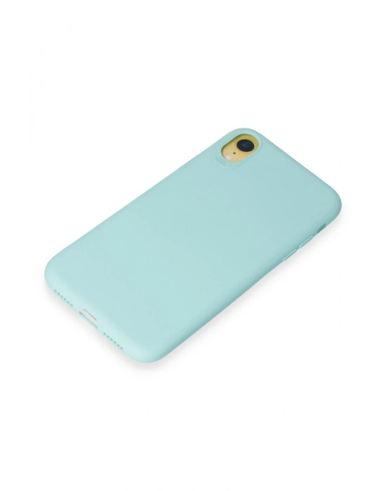 Newface iPhone XR Kılıf First Silikon - Turkuaz