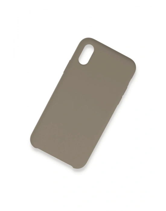 Newface iPhone XS Max Kılıf Lansman Legant Silikon - Bej