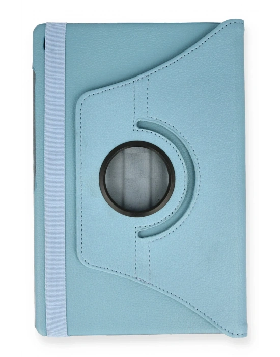 Newface Lenovo M10 FHD Plus X606F Kılıf 360 Tablet Deri Kılıf - Turkuaz
