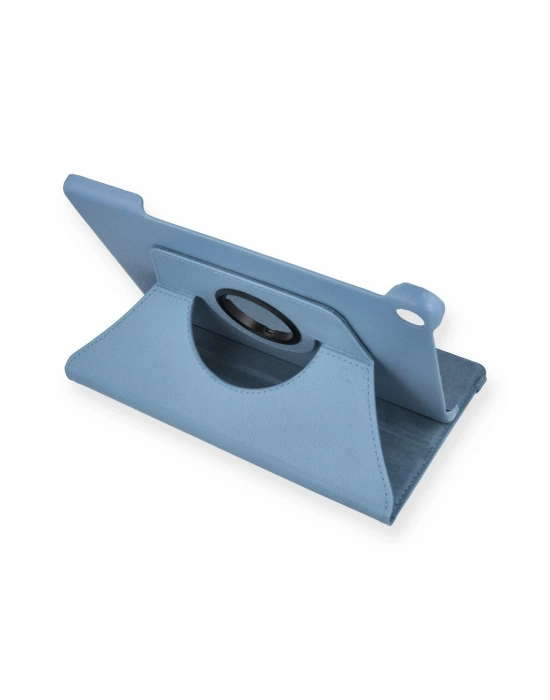 Newface Lenovo Tab M10 TB328FU Kılıf 360 Tablet Deri Kılıf - Turkuaz