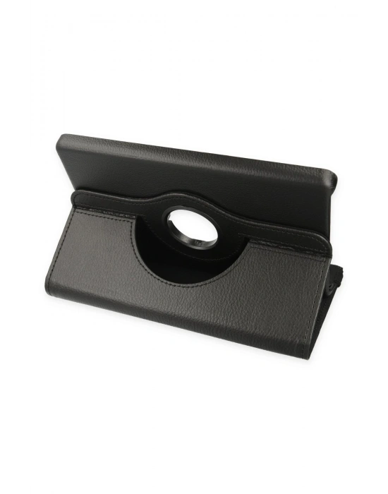 Newface Lenovo Tab M8 Kılıf 360 Tablet Deri Kılıf - Siyah