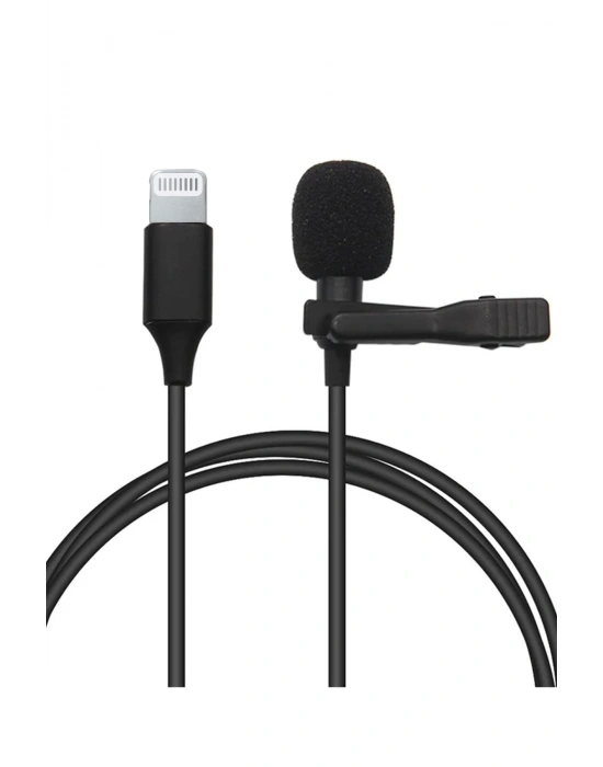 Newface Lightning 2 Metre Double Mikrofon - Siyah