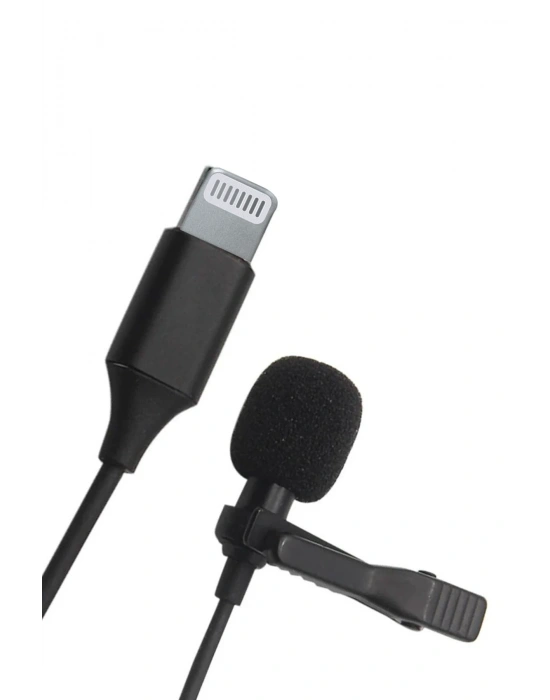 Newface Lightning 2 Metre Double Mikrofon - Siyah