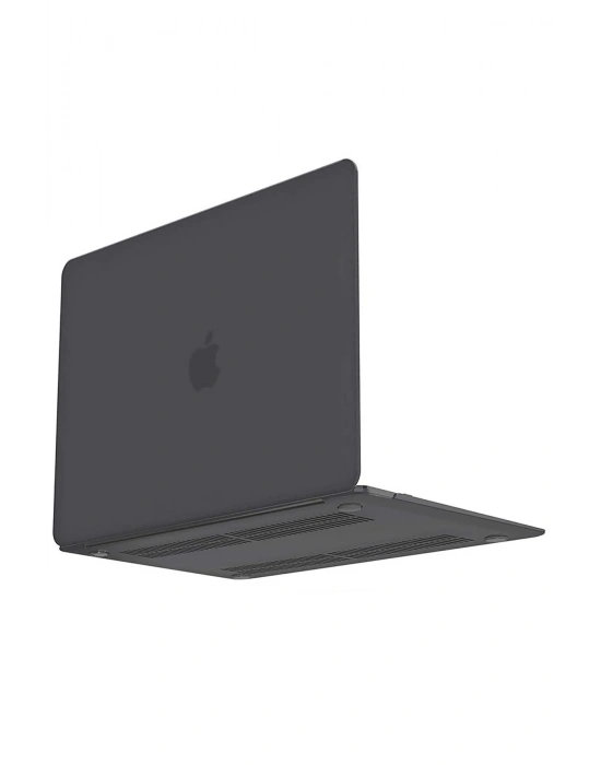 Newface Macbook Pro 14.2 2021 Macbook Buzlu Kapak - Füme