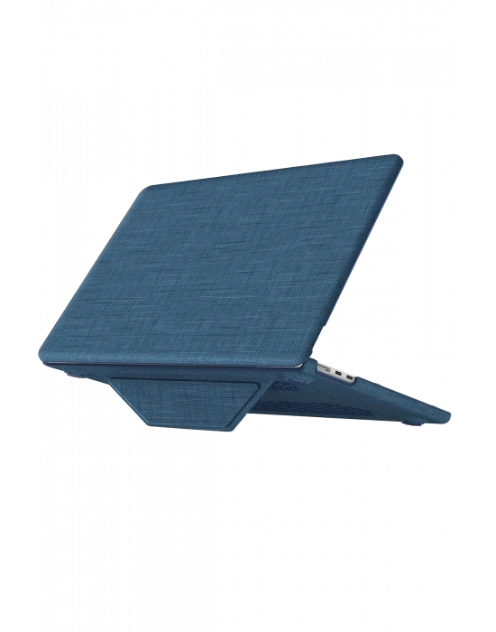 Newface Macbook Pro 16 2021 Macbook Kumaş Kapak - Lacivert