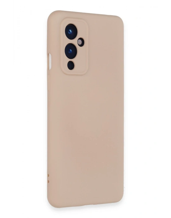 Newface One Plus 9 Kılıf Nano içi Kadife Silikon - Pudra