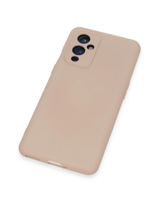 Newface One Plus 9 Kılıf Nano içi Kadife Silikon - Pudra