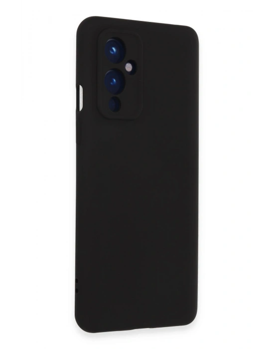 Newface One Plus 9 Kılıf Nano içi Kadife Silikon - Siyah