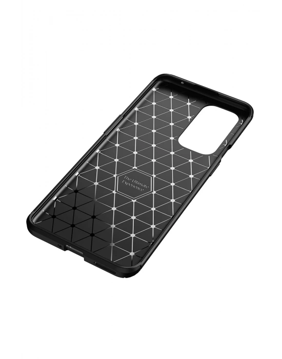 Newface One Plus 9 Pro Kılıf Auto Focus Karbon Kapak - Siyah