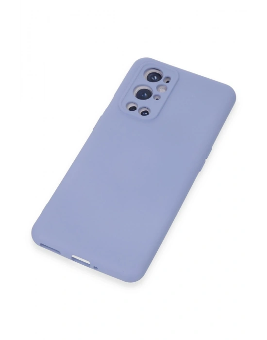 Newface One Plus 9 Pro Kılıf Nano içi Kadife Silikon - Mavi