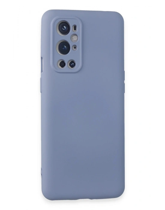 Newface One Plus 9 Pro Kılıf Nano içi Kadife Silikon - Mor