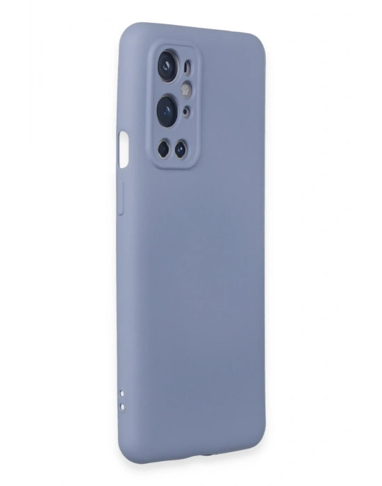 Newface One Plus 9 Pro Kılıf Nano içi Kadife Silikon - Mor