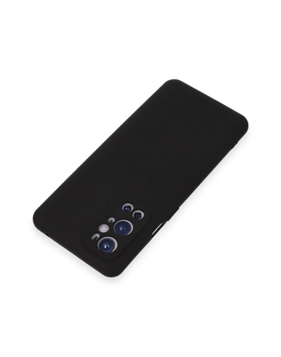 Newface One Plus 9 Pro Kılıf Nano içi Kadife Silikon - Siyah