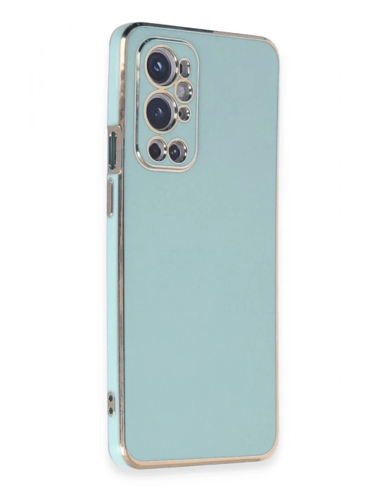 Newface One Plus 9 Pro Kılıf Volet Silikon - Açık Yeşil