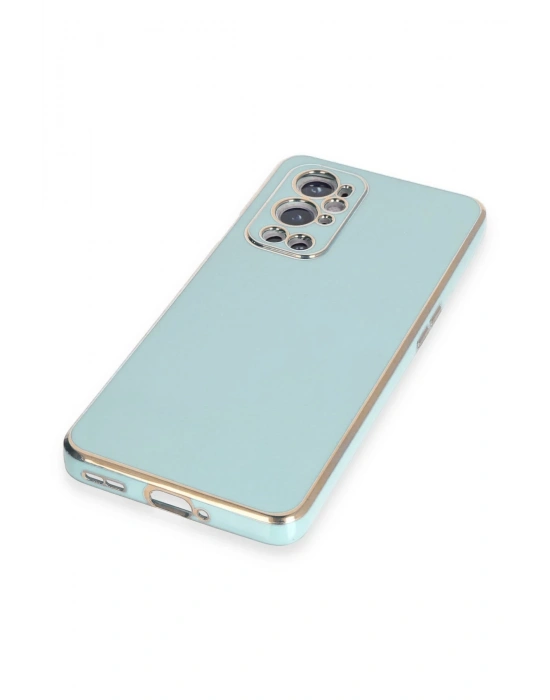 Newface One Plus 9 Pro Kılıf Volet Silikon - Açık Yeşil