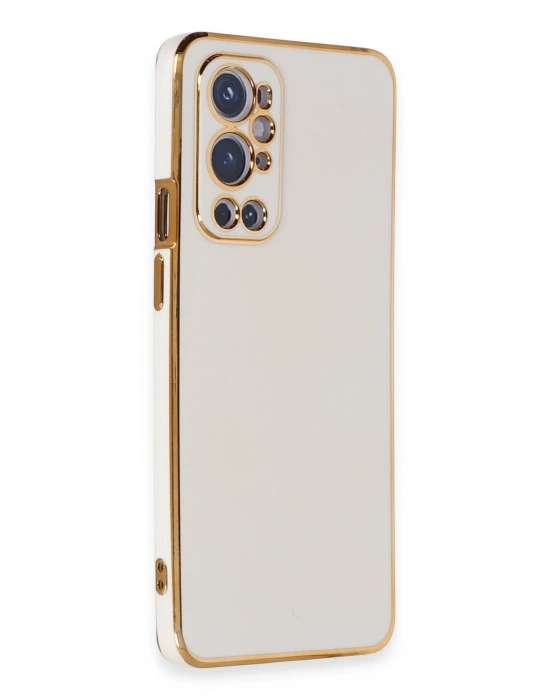 Newface One Plus 9 Pro Kılıf Volet Silikon - Beyaz