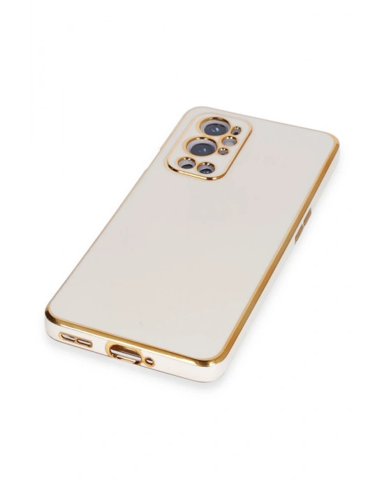 Newface One Plus 9 Pro Kılıf Volet Silikon - Beyaz