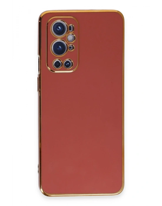 Newface One Plus 9 Pro Kılıf Volet Silikon - Kırmızı