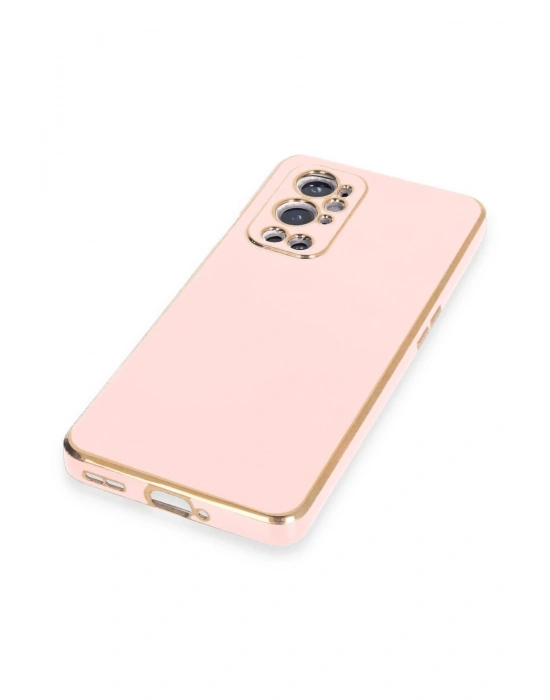 Newface One Plus 9 Pro Kılıf Volet Silikon - Pembe