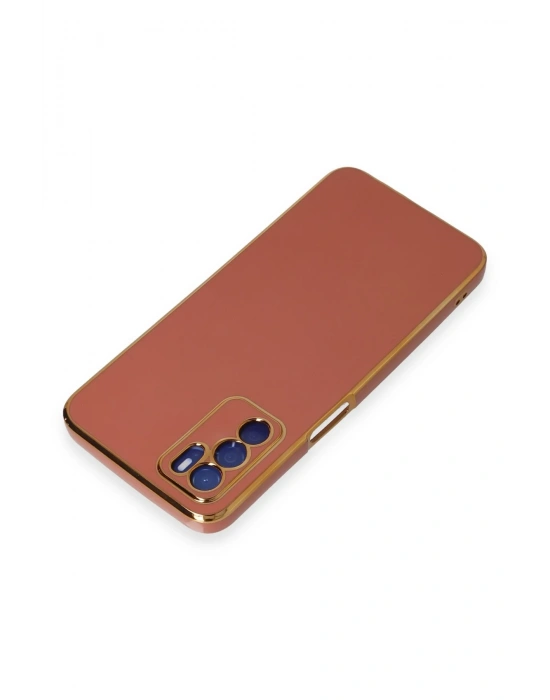 Newface Oppo A16 Kılıf Volet Silikon - Kırmızı