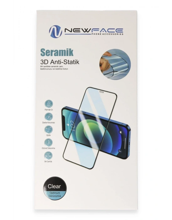 Newface Oppo A52 3D Antistatik Seramik Nano Ekran Koruyucu
