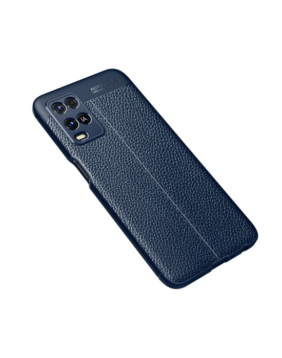 Newface Oppo A54 4G Kılıf Auto Focus Kapak - Lacivert