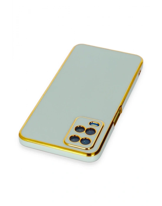 Newface Oppo A54 4G Kılıf Volet Silikon - Açık Yeşil