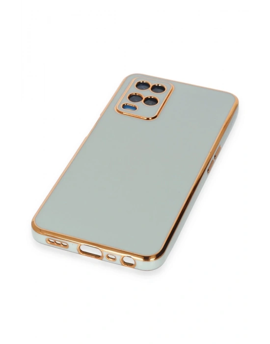 Newface Oppo A54 4G Kılıf Volet Silikon - Açık Yeşil