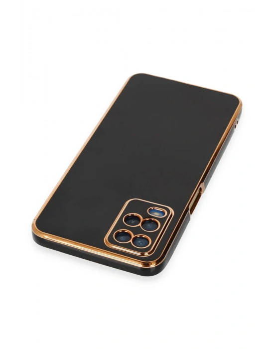 Newface Oppo A54 4G Kılıf Volet Silikon - Siyah